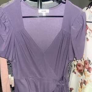 Meraki Lavender Midi Dress